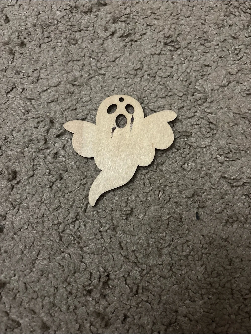 Orange Ghost Holiday Hanging Decor - Brand Unspecified